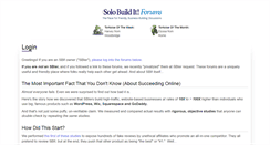 Desktop Screenshot of forums.sitesell.com