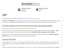 Tablet Screenshot of forums.sitesell.com